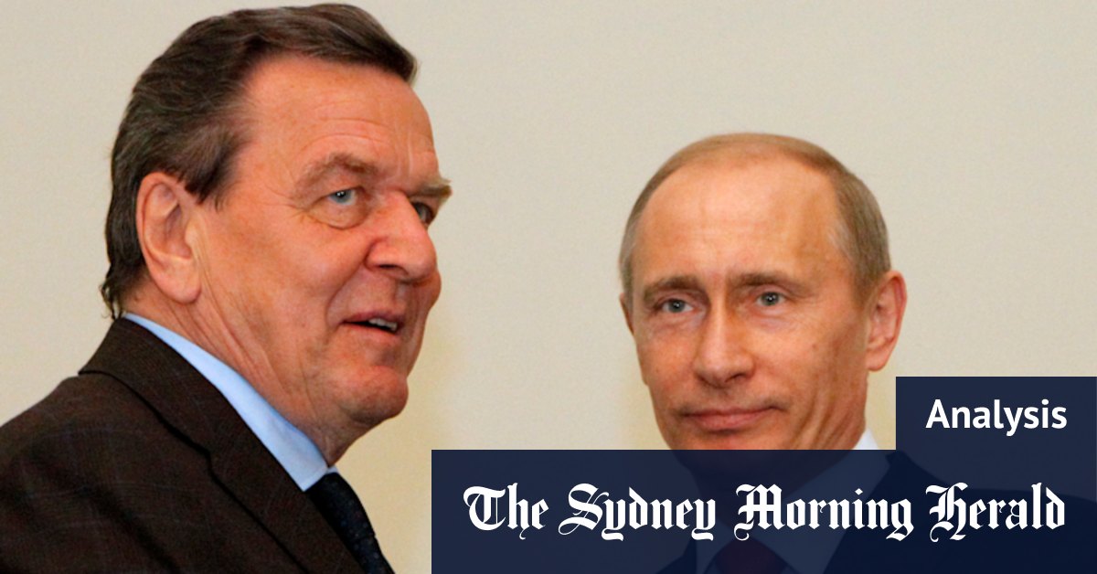 Brothers in arms: How former chancellor became Putin's man in Germany - Vimarsana News