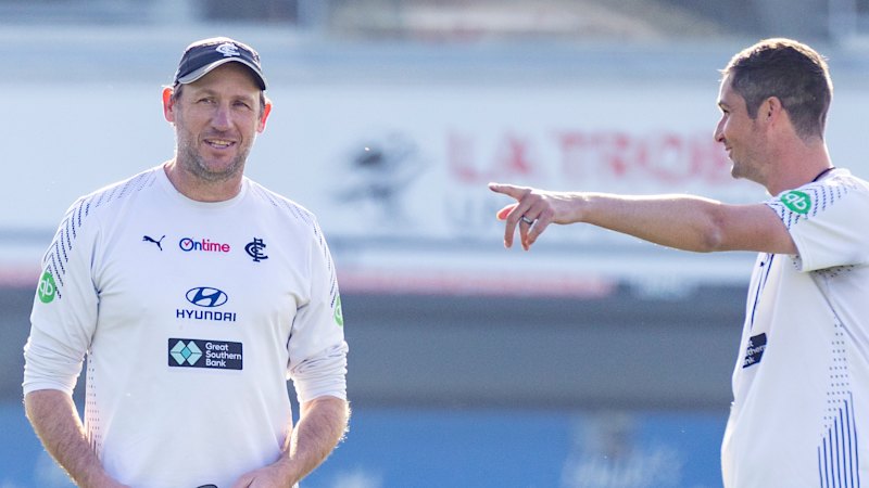 Why Carlton’s interim coach Josh Fraser won’t go for Blues’ top job