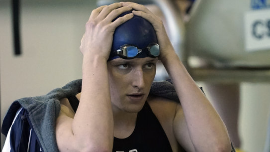 Pennsylvania’s Lia Thomas at the NCAA competition.