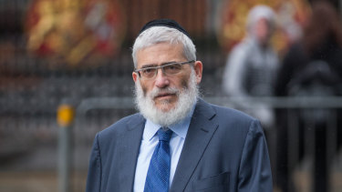 Joe Gutnick appearing at the Federal Court in Melbourne in 2017.
