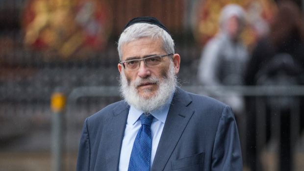 Joe Gutnick appearing at the Federal Court in Melbourne in 2017.