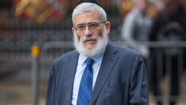 Joe Gutnick appearing at the Federal Court in Melbourne in 2017.