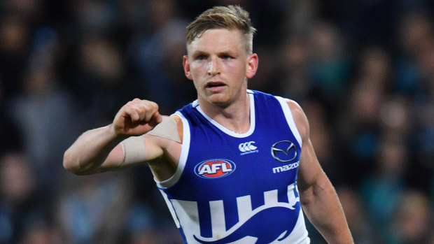 High praise: Skipper Jack Ziebell praised the role of coach Brad Scott in the Roos revival.