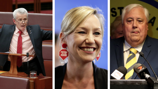 Malcolm Roberts and Larissa Waters, who were embroiled in the citizenship saga are set to win their seats. Clive Palmer has been edged out. 