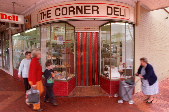 The Corner Deli on High Street, pictured in 1999. 