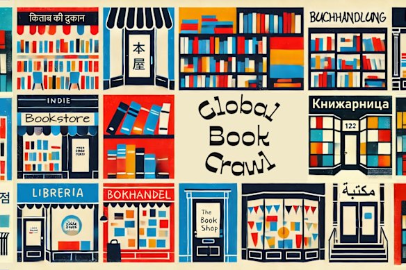 The bookshop crawl isn’t a shopping trip, but is instead about experiencing the bookshops themselves.