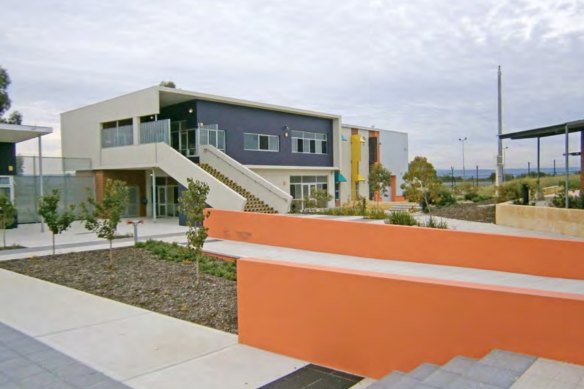 The Yeeda unit at Banksia Hill Detention Centre not long after it was completed in 2013.