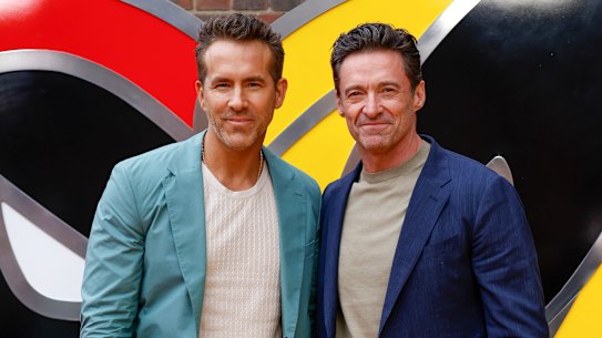 Ryan Reynolds and Hugh Jackman.