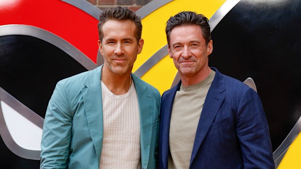 Ryan Reynolds and Hugh Jackman.