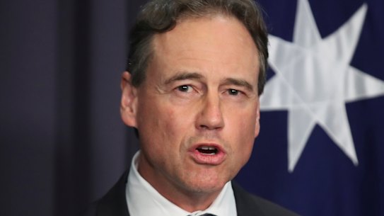 Health Minister Greg Hunt says the federal government has lifted its spending on hospitals.