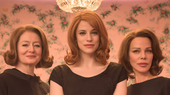 The cast of the Ladies in Black (L-R): Miranda Otto, Jessica De Gouw, Debi Mazar.