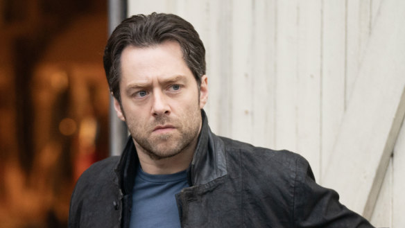 Richard Rankin as John Rebus in the new BBC adaptation.