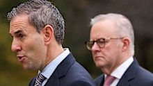 Treasurer Jim Chalmers and Prime Minister Anthony Albanese.