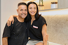 Rick and Tayla headed into room reveals this week feeling pretty confident. The father-daughter duo finally fully completed a room, and Tayla wasn’t shy of labelling her styling as “divine”. But, when the judges walked throught the door, that confidence was quickly shattered. 