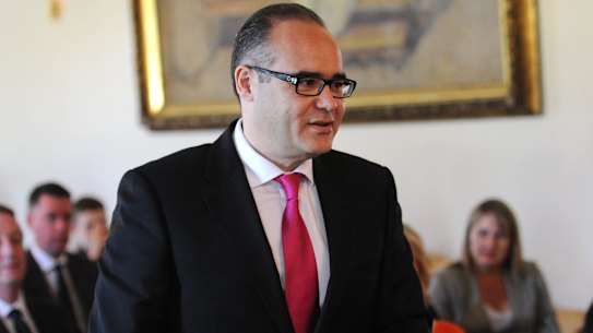 Adem Somyurek was sacked on Monday. 