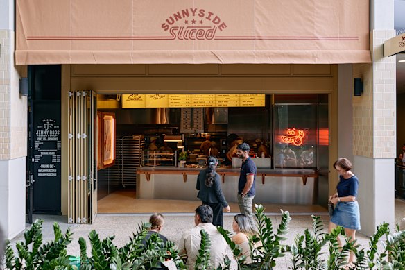 Sunnhside Sliced opened at Gasworks Plaza in late January.