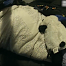 Police said underwear were uncovered during a search of the 21-year-old’s home, inside a zip-up panda backpack.