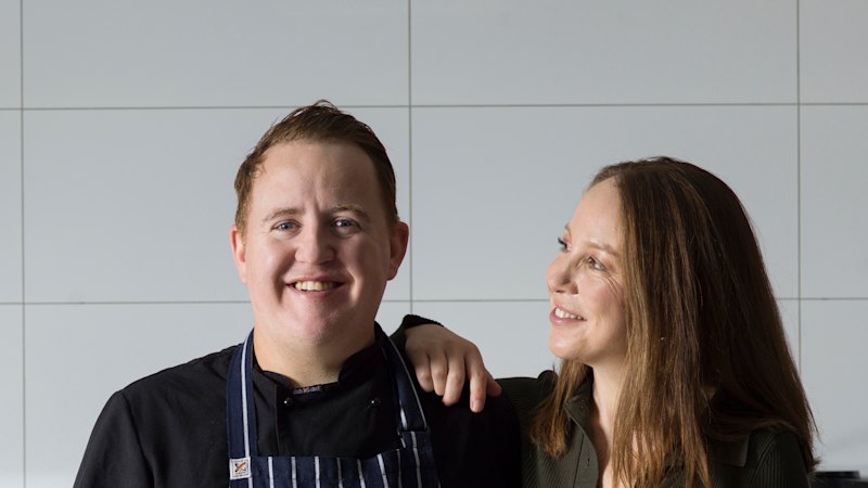 At 14, Brett gave his sister a note and hid in the bathroom. Then she knocked on the door