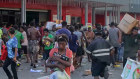 Port Moresby was hit by rioting this month.
