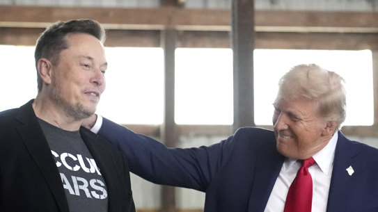 I’m the boss: Tesla and SpaceX chief Elon Musk has become President-elect Donald Trump’s apparent right-hand man.