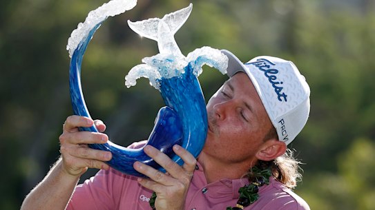Sweet victory for Australian Cameron Smith. “Something I’ll never forget.”