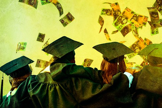 Some of the worst-paid graduates will have the highest HECS debts.