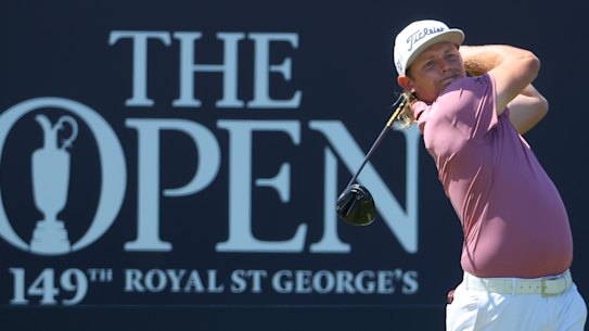 Cameron Smith at the British Open.