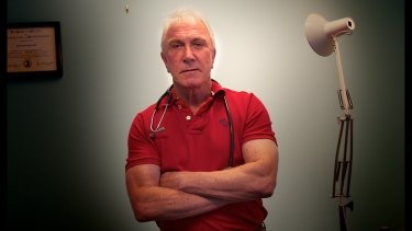 Dr Robin Willcourt at his South Yarra office in 2013.