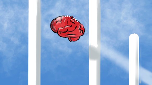 Footy: the school of head knocks.  