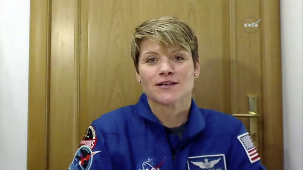 US astronaut Anne McClain.