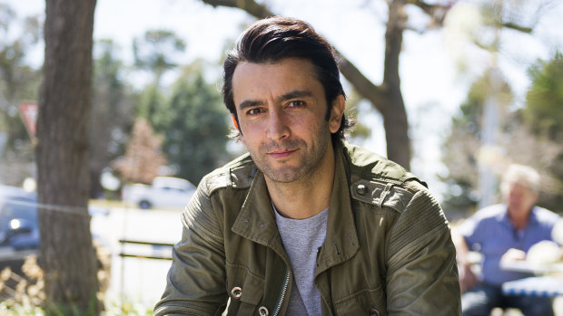 Actor and screen writer Nathan Spiteri was first abused at the Queanbeyan pool. 