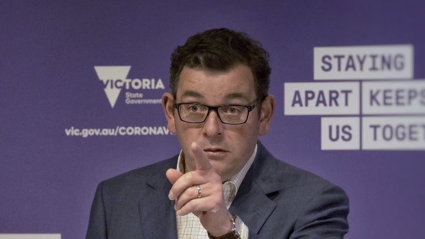 Daniel Andrews says he had no choice but to keep Victoria in lockdown.
