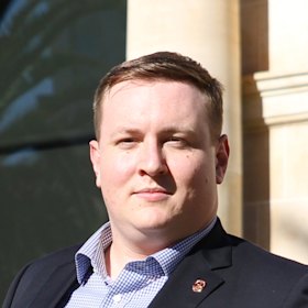 Liberal Democratic MP Aaron Stonehouse.