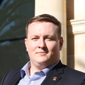 Liberal Democratic MP Aaron Stonehouse.