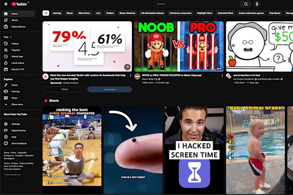 Even after some under-16s were blocked from YouTube, my eight-year-old was allowed in.