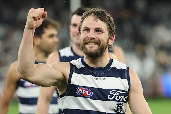 Tom Atkins and the Cats are into another grand final.