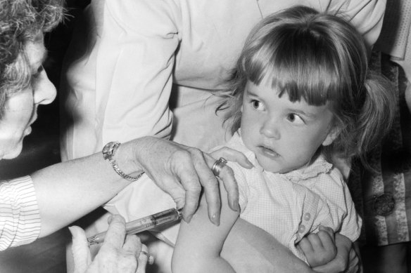 Mass vaccination of children began in Australia in 1956, and within a few years the disease was believed to have vanished.