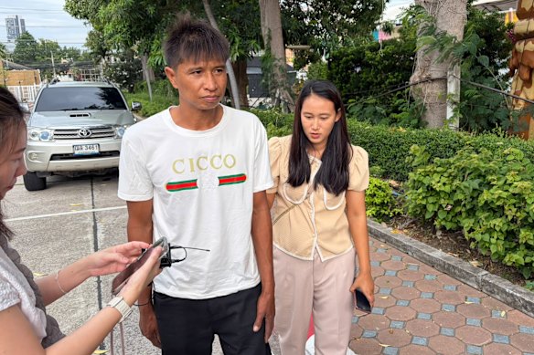 Australian accused Simon Peter Carman comes face-to-face with teen’s family
