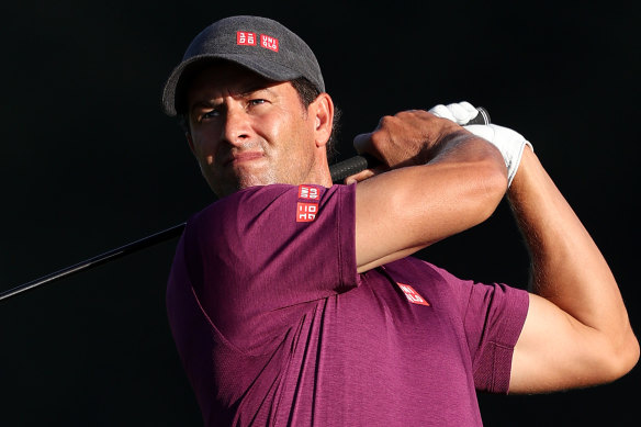 Former Masters champion Adam Scott says he is tired of playing ‘mediocre golf’.