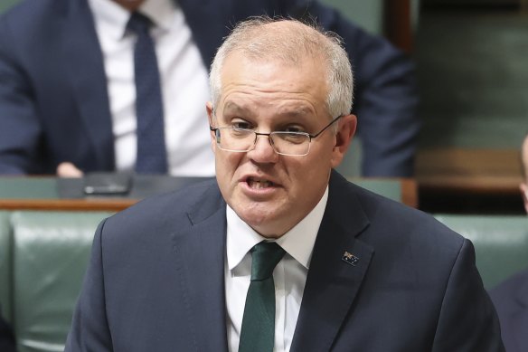 Prime Minister Scott Morrison.