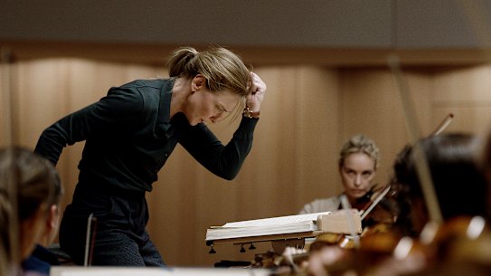 Cate Blanchett as Lydia Tar in Tár..