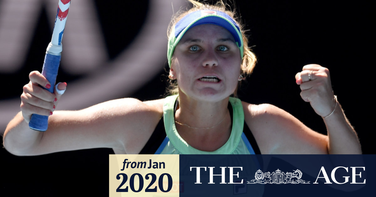 Australian Open 2020 Ashleigh Barty Beaten By Sofia Kenin In Straight Sets