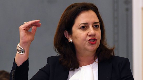 Ms Palaszczuk said she would be receiving a briefing on the latest issued with thew troubled software system