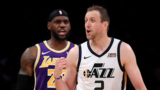 His own retirement is far from Joe Ingles' mind.
