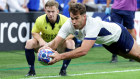 Damian Penaud scores for France.