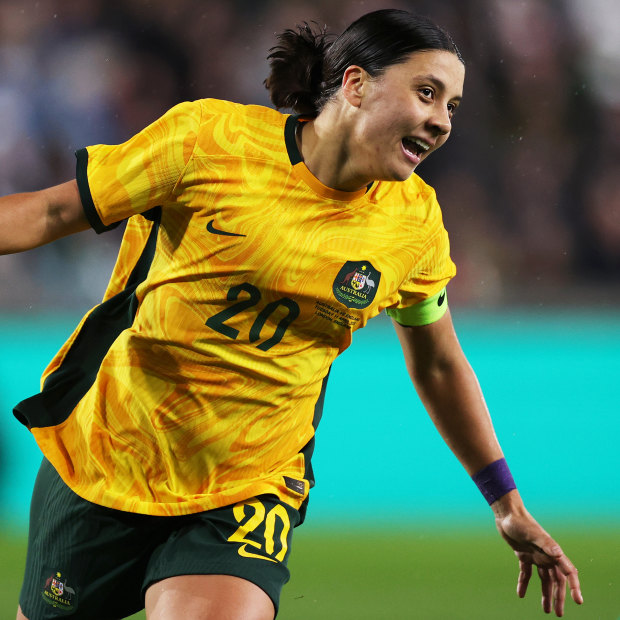Aussie superstar Sam Kerr will lead her nation to a home World Cup.