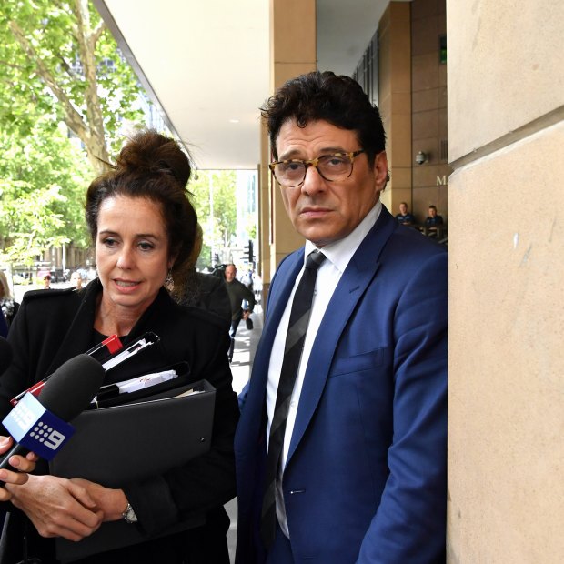 Colosimo appeared at Melbourne Magistrates’ Court in November 2017 on a drug-driving charge. 