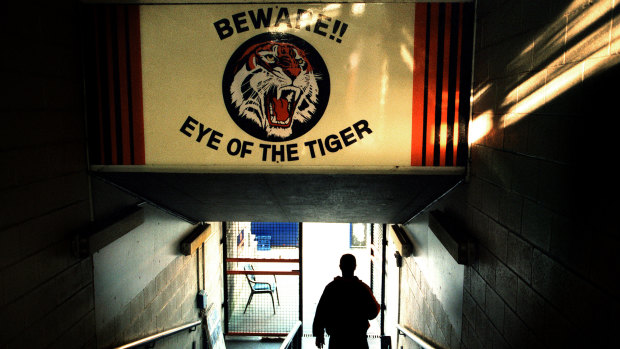 Balmain coach Wayne Pearce heads onto Leichhardt Oval in 1999.