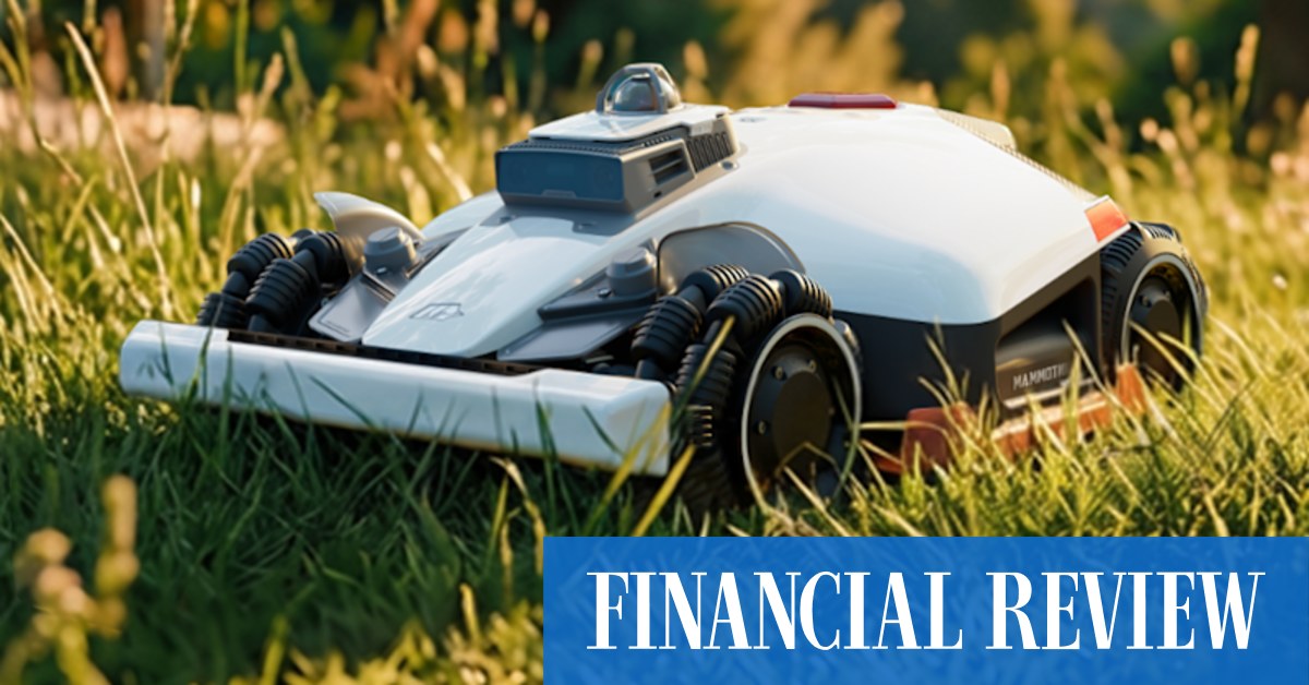 afr.com - John Davidson - This robot lawnmower also cuts grass