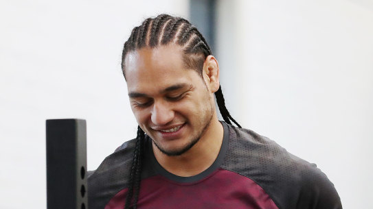 Carrying the club's Nines hopes ... Marty Taupau will be the sole big-name Sea Eagle in Perth.